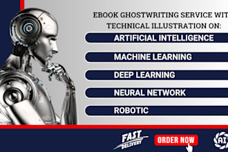 write ebook on artificial intelligence, machine learning, generative ai etc