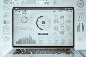 perform API testing and load testing for web or mobile app