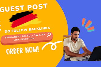 provide guest post dofollow backlinks on german sites