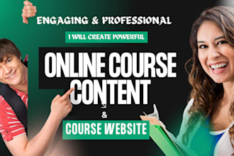 help you plan, teach, and create expert level online course creation course page