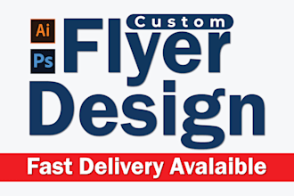 eye catching design travel flyer, construction flyer for you