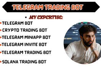 develop custom trading bots for mt5, tradingview, binance