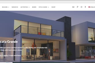 do hotel booking website, property management website, short term rental, airbnb