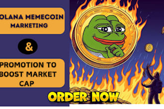 do solana memecoin promotion, token sales marketing, crypto meme coin promotion