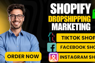 facebook shop instagram shop tiktok shop shopify marketing tiktok shop manager