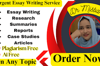 do urgent essay writing, research, summaries, reports, case study and articles