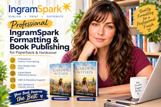 do ingramspark paperback and hardcover formatting, ingramspark book publishing