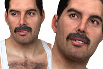design realistic 3d character 3d metahuman daz 3d character design 3d game art