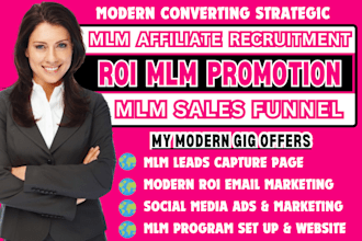 do mlm promotion, mlm sales funnel, mlm affiliate recruitment, mlm sales funnel