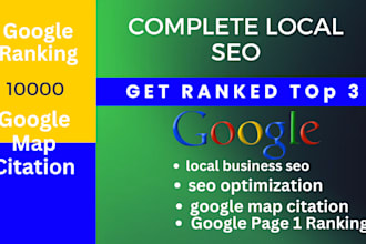 do local SEO for gmb ranking, gmb maps citations, gmb listing, optimize gmb page