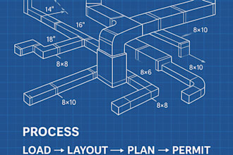 manual j, hvac, load calculation, duct design, permit mechanical plan, pe stamp