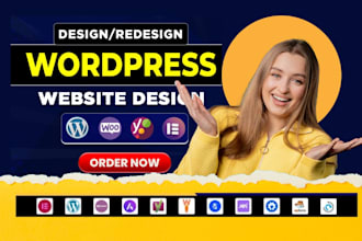 design and redesig a professional wordpress website development