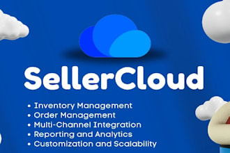 be your virtual assistant for sellercloud and shopify mpc