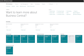 provide erp consulting, odoo and d365 business central
