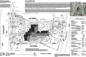 draw 2d site plan, landscape plan, architect site plan, landscape plan