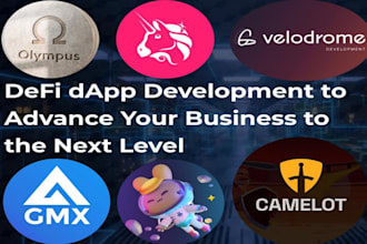 fork any dex, defi dapp like gmx, camelot, pancake swap, chain bridge, ton
