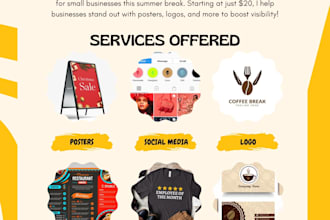 design posters for small businesses for cheap
