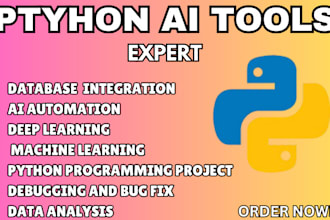 do python excel automation python bot web scraping ai models training excel ai