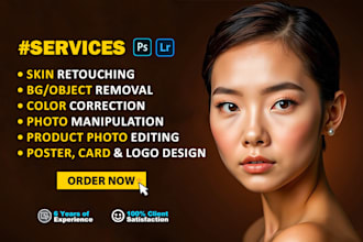 do retouch photos, headshots, wedding photo retouching and image editing