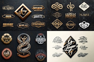 create logo or lettering custom for brand tattoo and etc