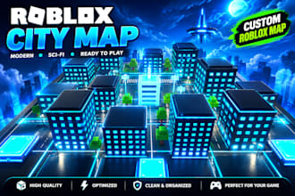 create a professional roblox map design for your game