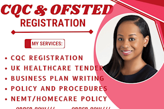 register cic or cqc registration, do uk tender, framework, policy and procedures