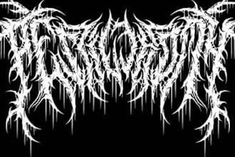 design your black, slamming, brutal, death metal band logo