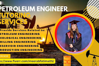 do your petroleum geology and reservoir simulation task