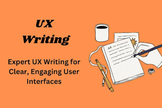 expert UX writing for clear engaging user interfaces