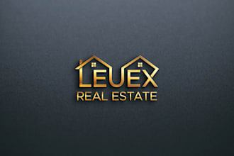 design affordable, timeless real estate logo