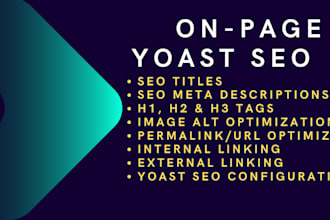 on page optimization using yoast SEO for your site