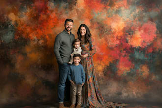made an amazing family and friendship portrait