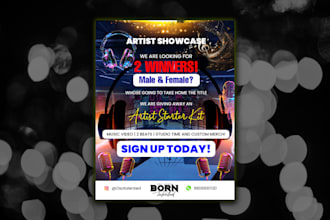 design attractive event flyer