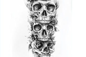 create attractive realism and full sleeve tattoo designs