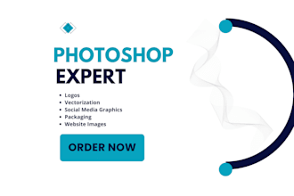 do any graphic design or custom photoshop editing work