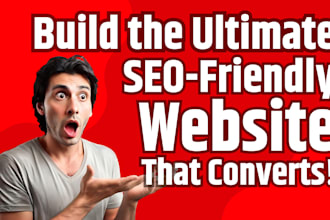 develop responsive SEO friendly wordpress website with divi