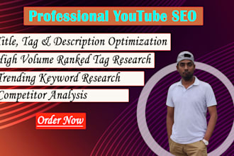 do youtube video seo to grow channel and top ranking