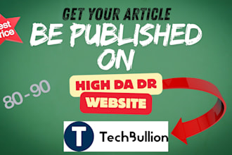 write and publish your article on techbullion,com
