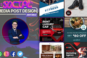 make social media design for more viewers