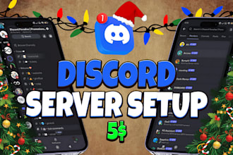 setup a new custom discord server