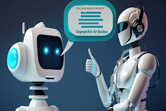 develop a perfect telegram bot, forex trading app bot, crypto bot