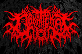 death metal logo, metalcore,deathcore, for band, brands, clothing