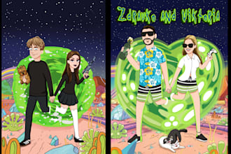 turn you into your favorite rick and morty character
