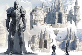 create breathtaking environmental concept art