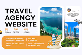 travel agency website tour or booking website travel website travel landing page