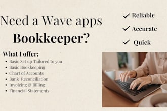 be your bookkeeper using wave accounting