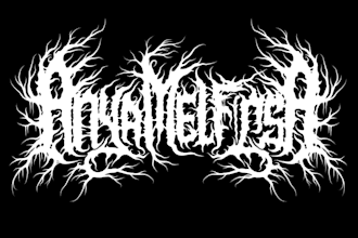 create an abstract extreme metal logo