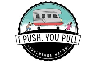 design a modern unique adventure logo custom  brand journey
