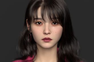 model a realistic 3d character, 3d game character, unreal engine 3d metahuman