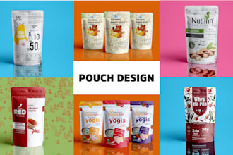 do product packaging design and pouch design